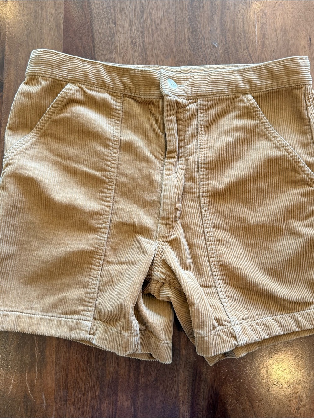 Buck Mason Corduroy Shorts in Tan